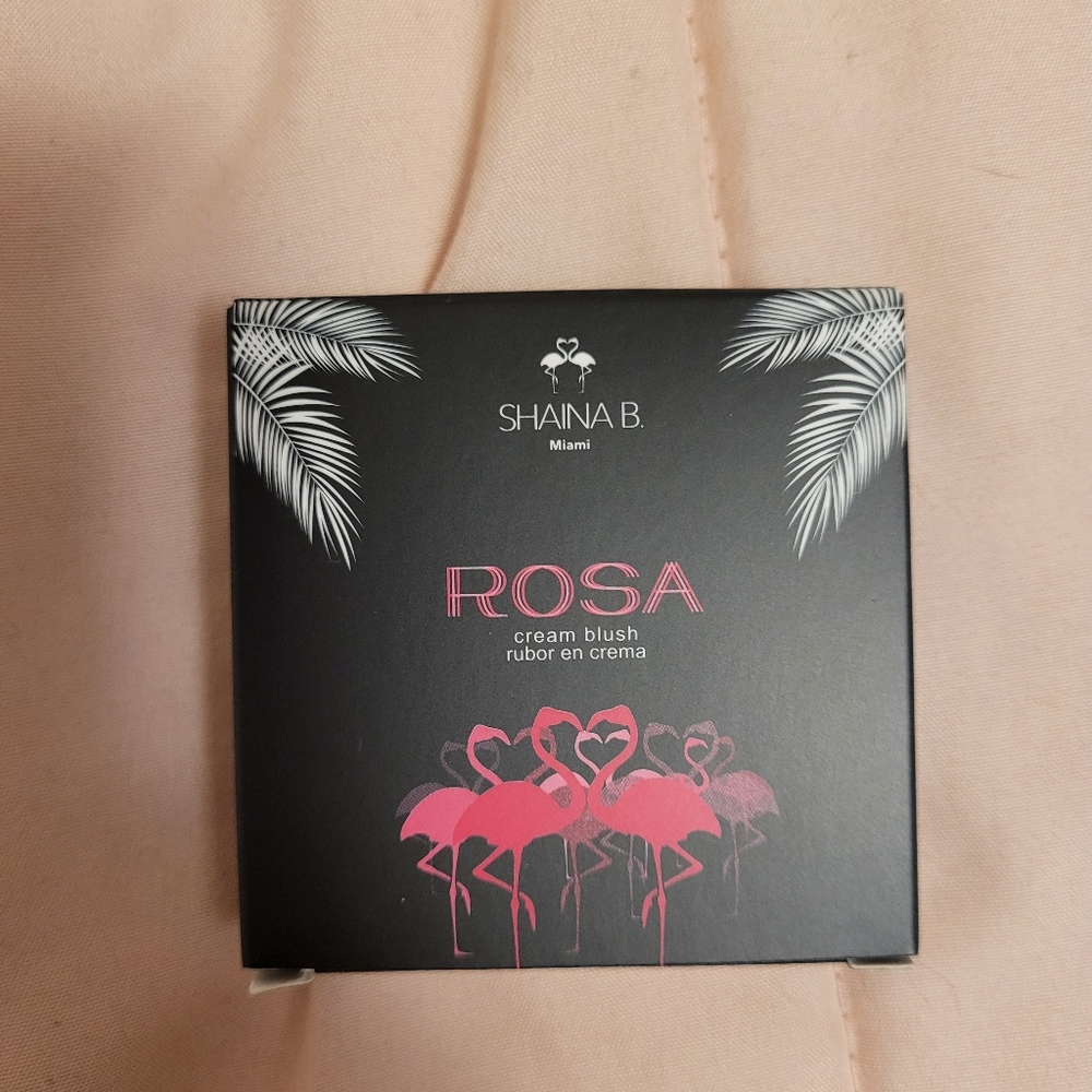 NIB Shaina B Rosa Cream Blush Miami